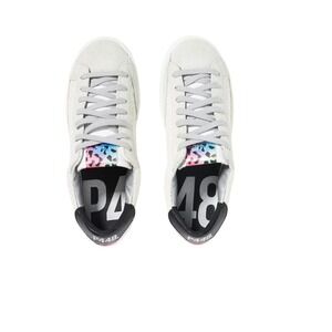 P448 John Glitter Pearl White‎ Sneakers Size 39 Made in Italy